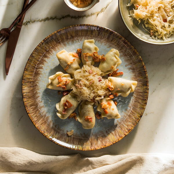 Pierogi z dziczyzną