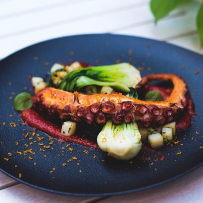 Ośmiornica z grilla